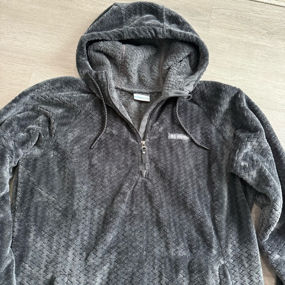 Columbia Charcoal Fleece Pullover - Picture 4 of 5
